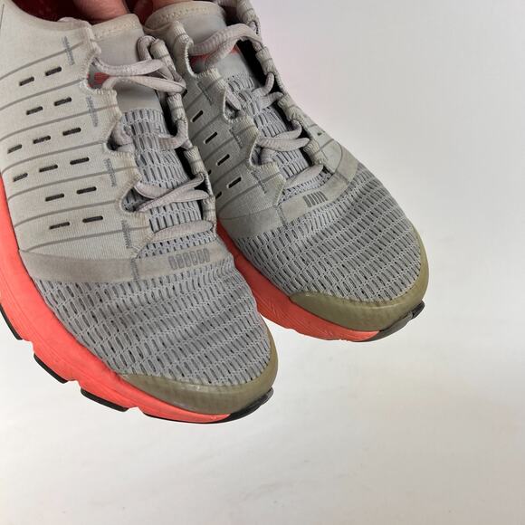 Under Armour Speedfoam Europa women's size 8.5 grey pink athletic sneakers - Picture 10 of 13